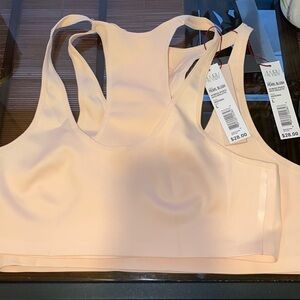 4WBV Sports Bra In Baby Pink No Padding
